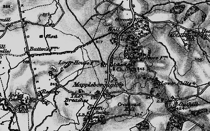 Old map of Winyates Green in 1898