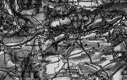 Old map of Withy Mills in 1898
