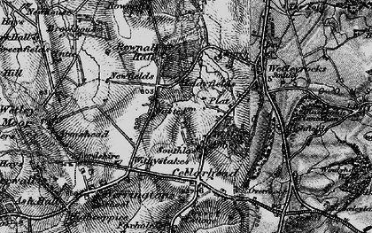 Old map of Withystakes in 1897