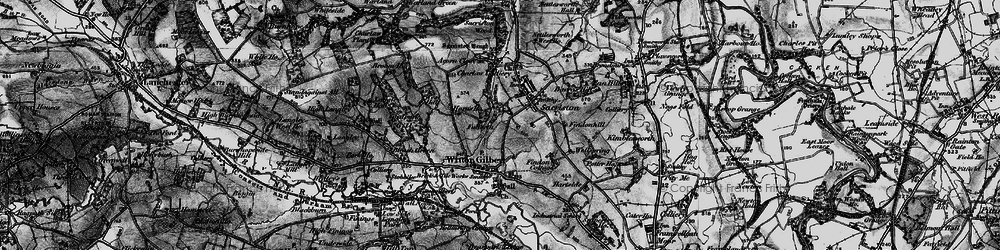 Old map of Witton Gilbert in 1898
