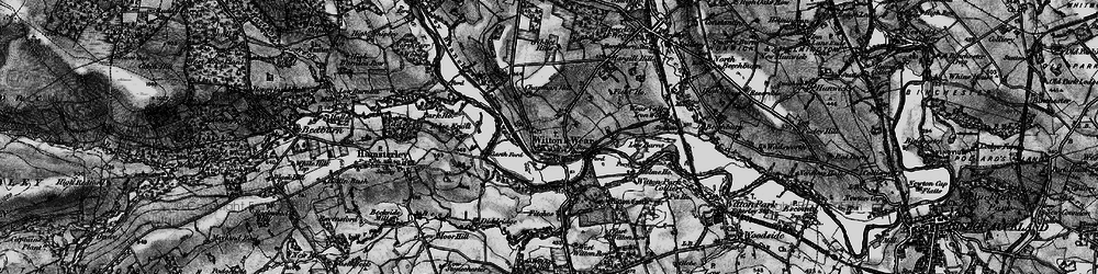 Old map of Witton-le-Wear in 1897