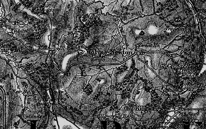Old map of Wolvesnewton in 1897