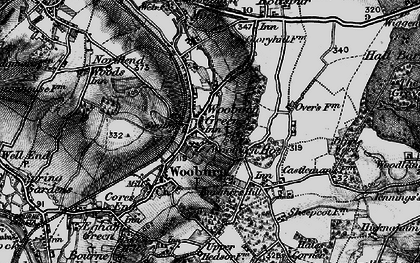 Old map of Wooburn Green in 1896