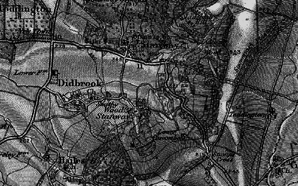 Old map of Wood Stanway in 1896