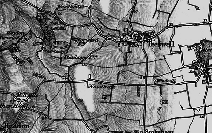 Old map of Lee Beck in 1899