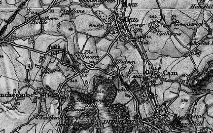 Old map of Woodfield in 1897
