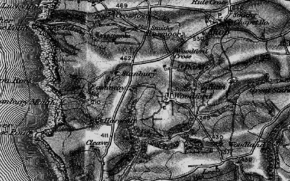 Old map of Woodford Cross in 1896