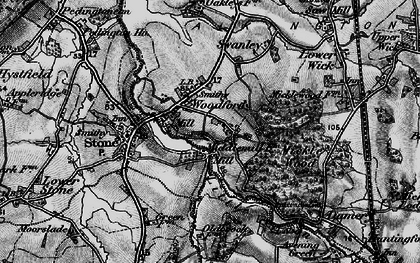 Old map of Woodford in 1897