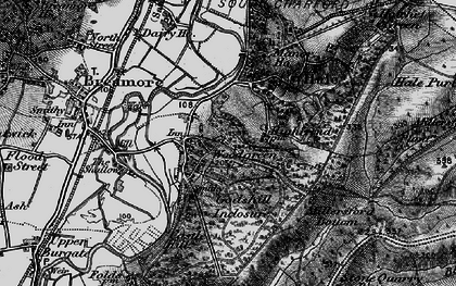 Old map of Hale Park in 1895