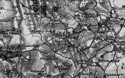 Old map of Woodhey Green in 1897