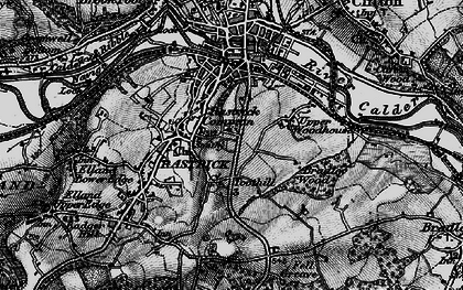 Old map of Woodhouse in 1896