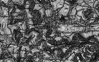 Old map of Woodmancote in 1897