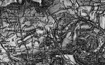 Old map of Woodmansgreen in 1895