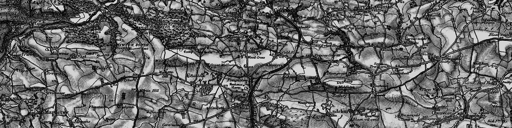 Old map of Woods Cross in 1898