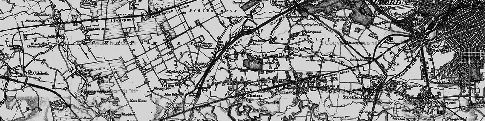 Old map of Woods End in 1896