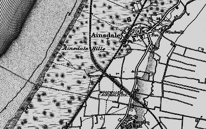 Old map of Woodvale in 1896