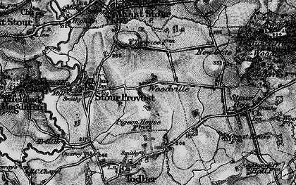 Old map of Woodville in 1898