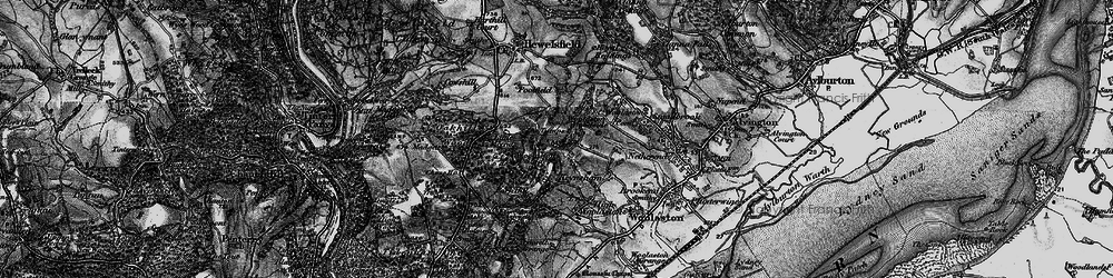Old map of Woolaston Woodside in 1897