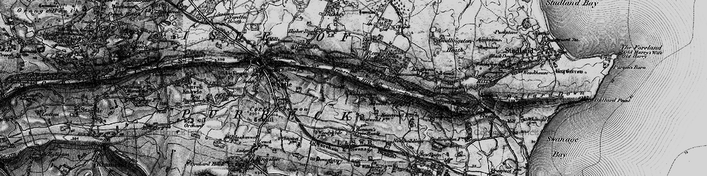 Old map of Woolgarston in 1897
