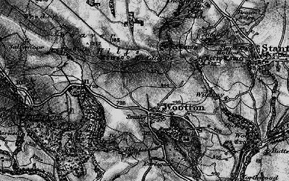 Old map of Wildhay in 1897