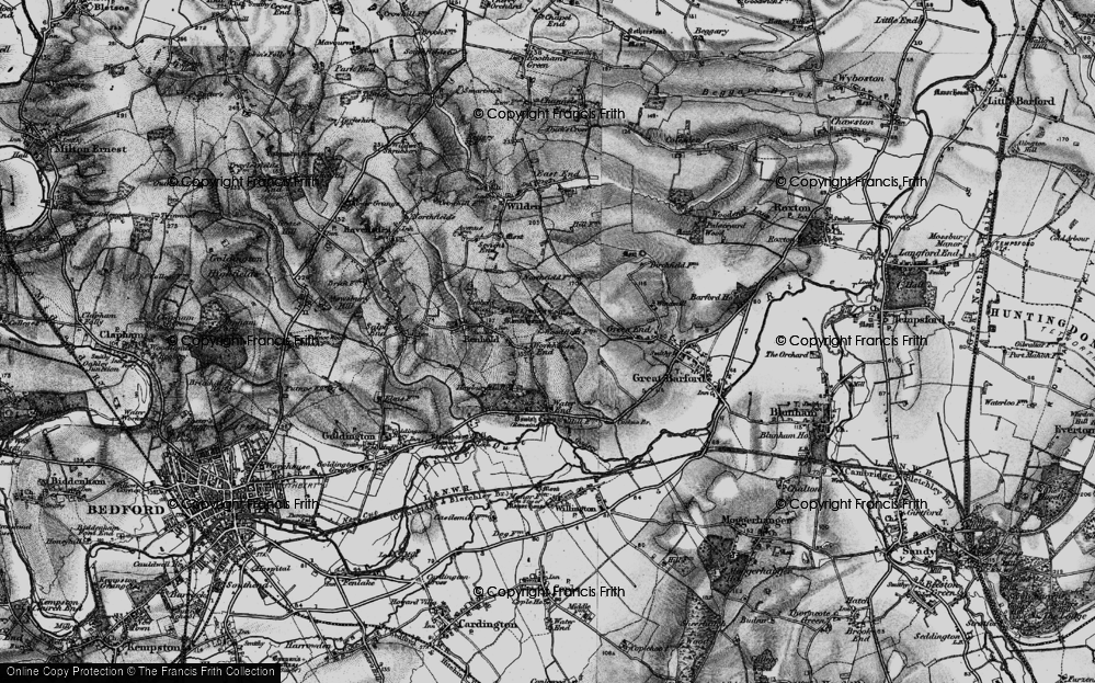 Old Map of Workhouse End, 1896 in 1896