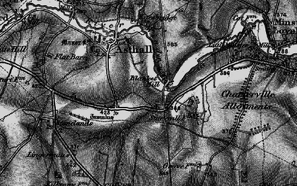 Old map of Worsham in 1895