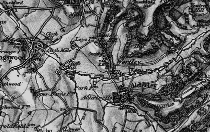 Old map of Wortley in 1897