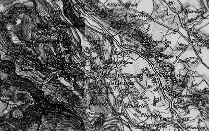 Old map of Wreyland in 1898