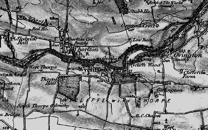Old map of Wycliffe in 1897