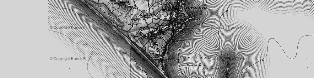 Old map of Wyke Regis in 1897