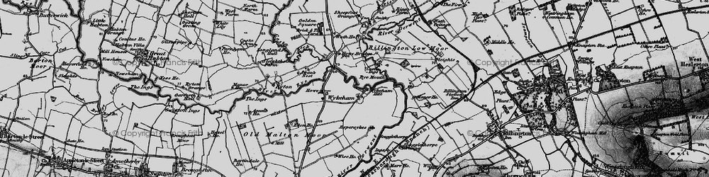 Old map of Wyse Ho in 1898