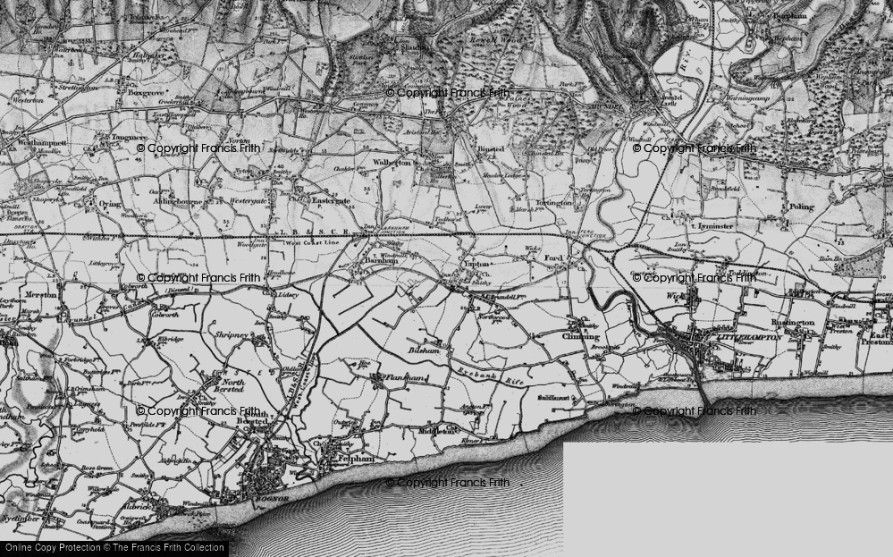 Old Maps Of Yapton Sussex Francis Frith