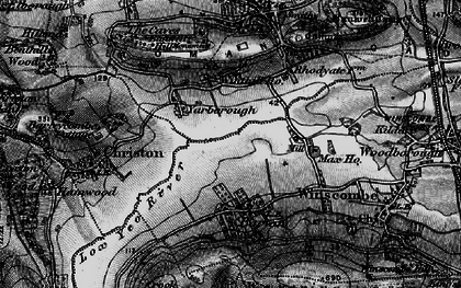 Old map of Winthill Ho in 1898