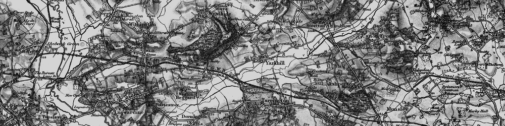 Old map of Yarkhill in 1898