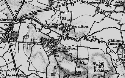Old map of Yeovilton in 1898