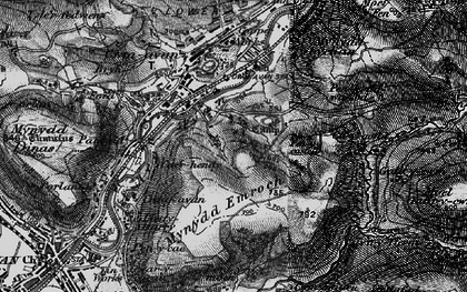 Old map of Ynysygwas in 1897