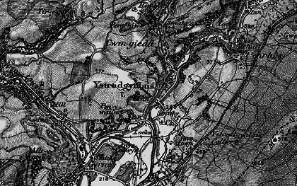 Old map of Ystradgynlais in 1898